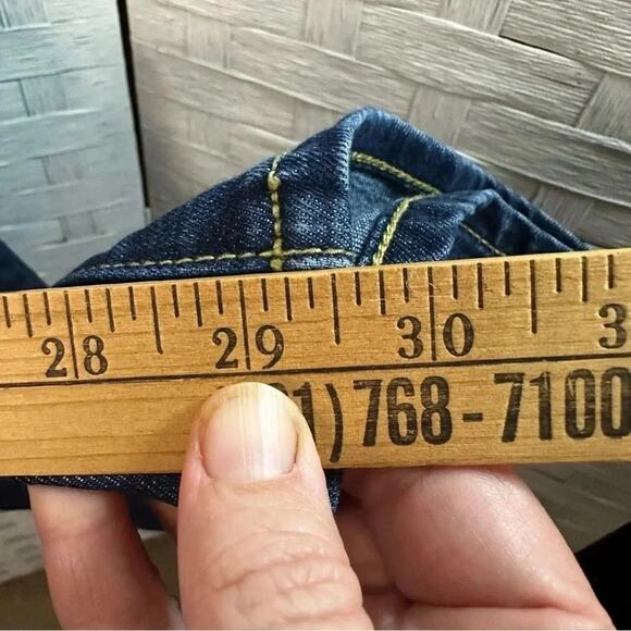 Seven7 womens denim blue jeans ankle stretch casual streetwear pockets plus size - Picture 8 of 9